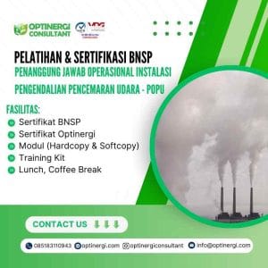 PENANGGUNG JAWAB OPERASIONAL INSTALASI PENGENDALIAN PENCEMARAN UDARA - POPU