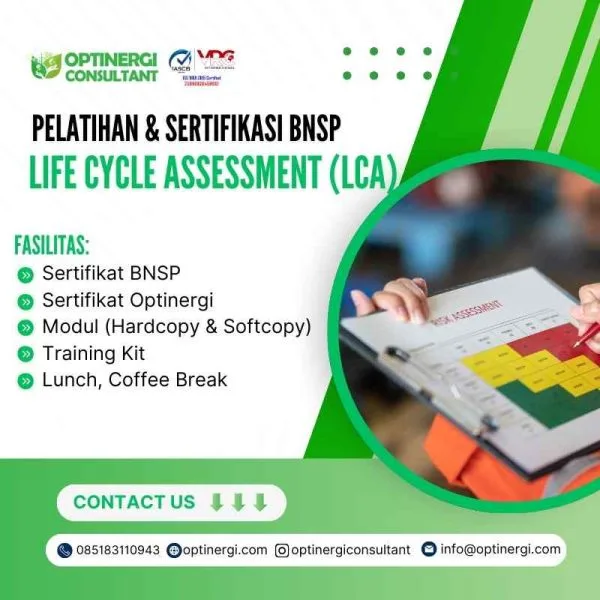 Sertifikasi Life Cycle Assessment (LCA) BNSP