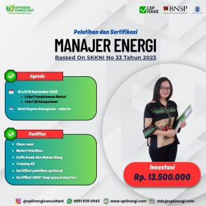 Sertifikasi Manajer Energi