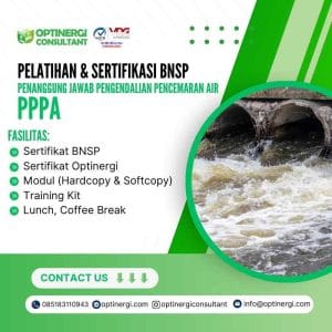 Sertifikasi Penanggung Jawab Pengendalian Pencemaran Air- PPPA BNSP