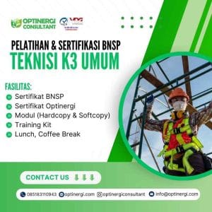 Sertifikasi Teknisi K3 Umum Sertifikasi BNSP