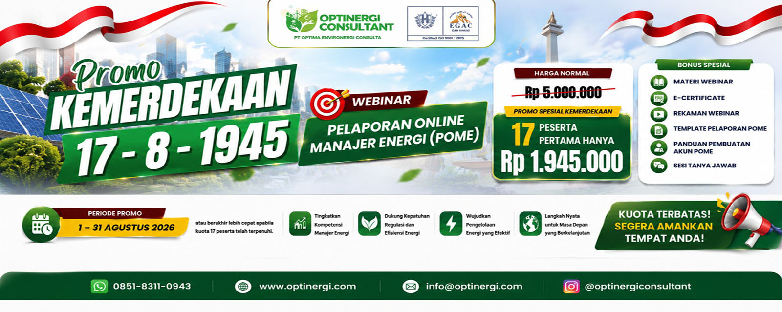 promo agustus pome